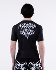 BLACK ORIGIN RASH GUARD