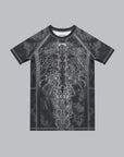 GRAY CORPSE RASH GUARD