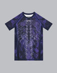 PURPLE CORPSE RASH GUARD