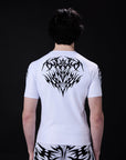 WHITE ORIGIN RASH GUARD