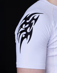 WHITE ORIGIN RASH GUARD