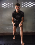 BLACK ANACONDA SHORTS