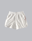 WHITE MARKED SHORTS