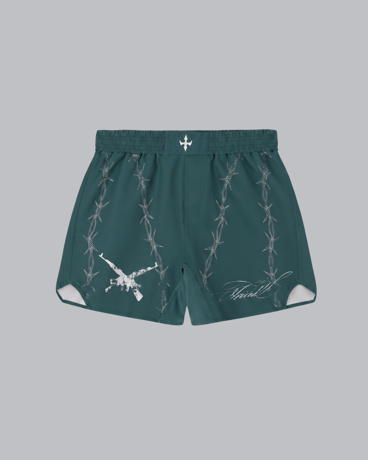 GREEN SIEGE SHORTS