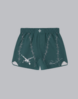 GREEN SIEGE SHORTS
