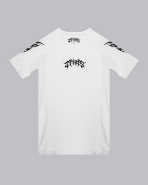 WHITE ORIGIN RASH GUARD