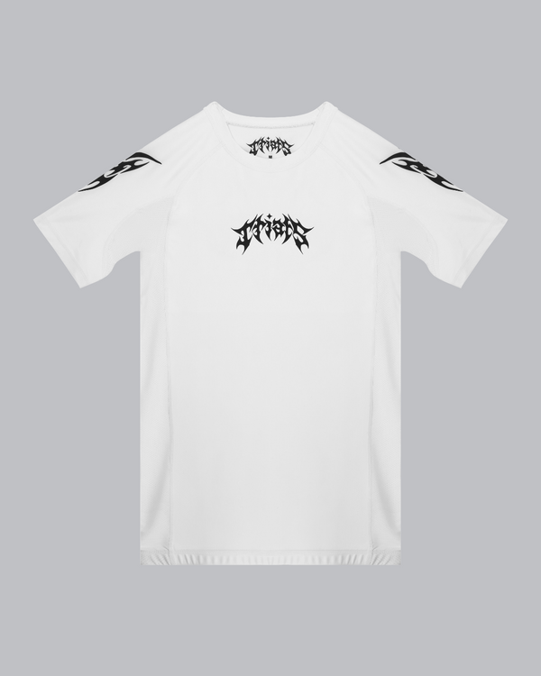 WHITE ORIGIN RASH GUARD