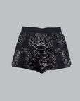 BLACK ANACONDA SHORTS