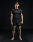 BLACK ANACONDA RASH GUARD