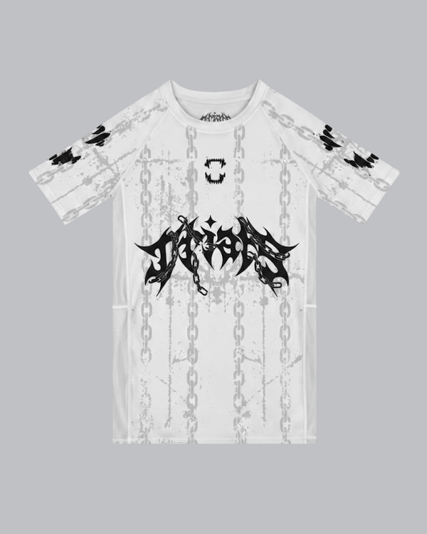 WHITE WATCHDOG RASH GUARD