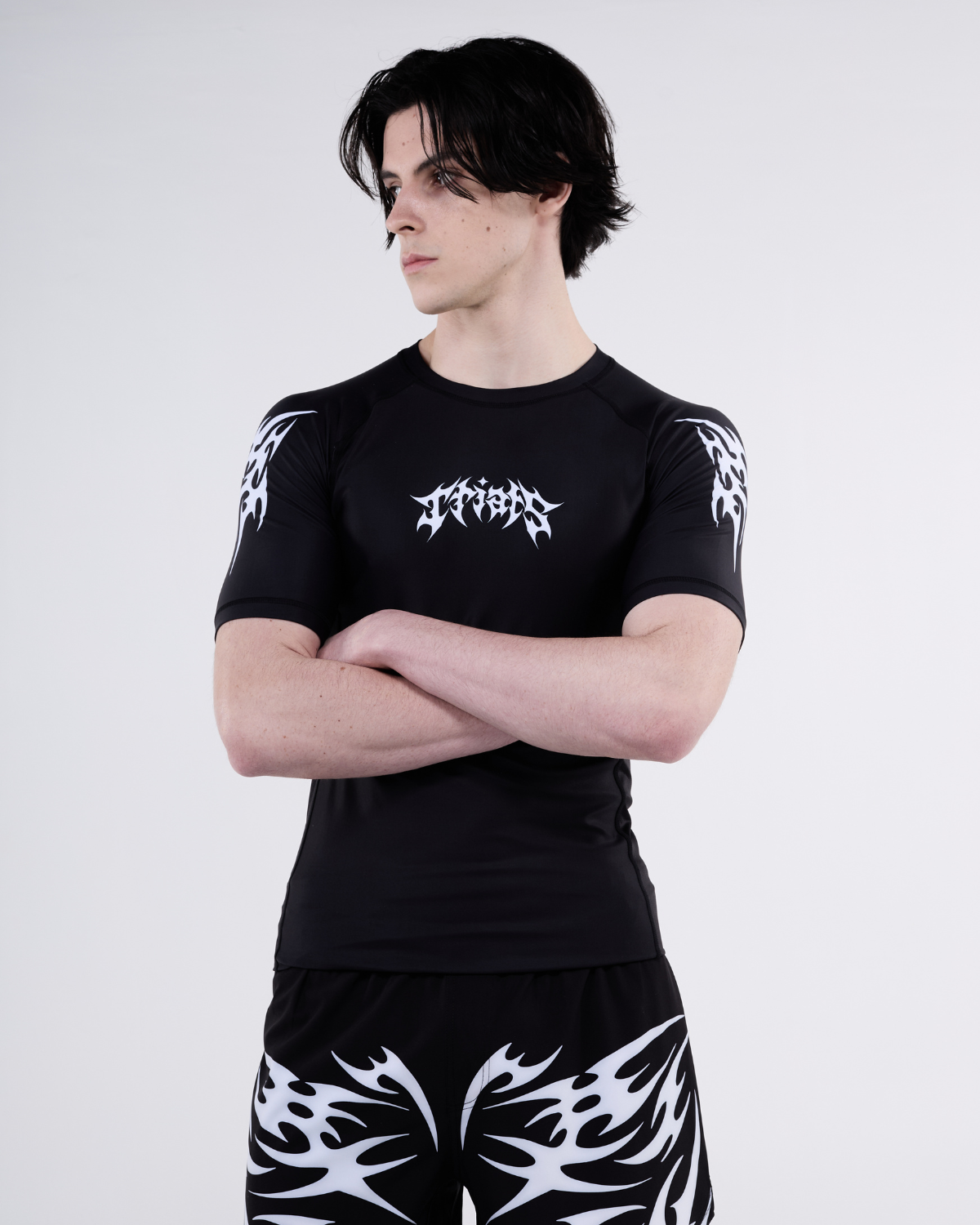 BLACK ORIGIN RASH GUARD – TRIALS | Jiu Jitsu Fightwear
